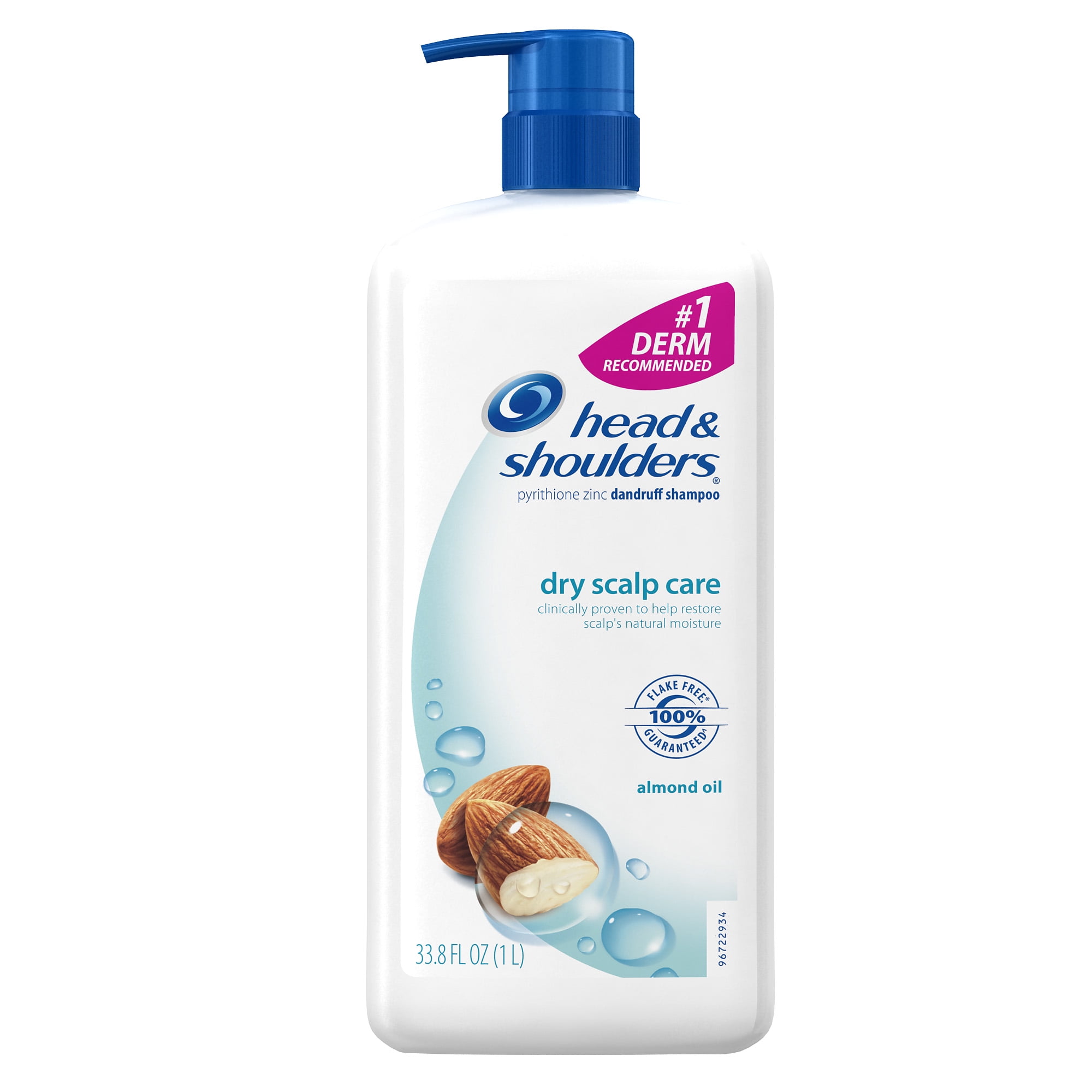 Head and Shoulders Dry Scalp Care with Almond Oil Dandruff Shampoo 33.8