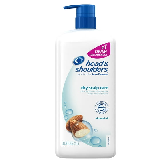 Head and Shoulders Dry Scalp Care with Almond Oil Dandruff Shampoo 33.8 Fl Oz - Dry Scalp Shampoo