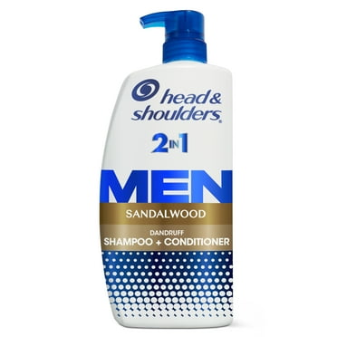 Head and Shoulders Men 2 in 1 Dandruff Shampoo and Conditioner, All Hair Types, 28.2 fl oz