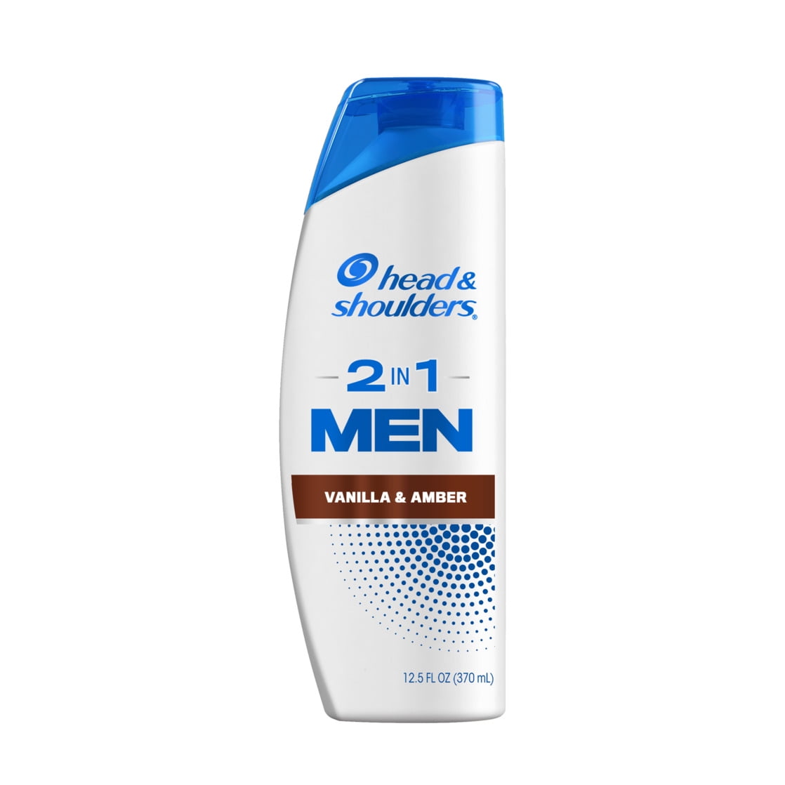 Head and Shoulders 2in1 Dandruff Shampoo and Conditioner for Men, Vanilla and Amber, 12.5 fl oz