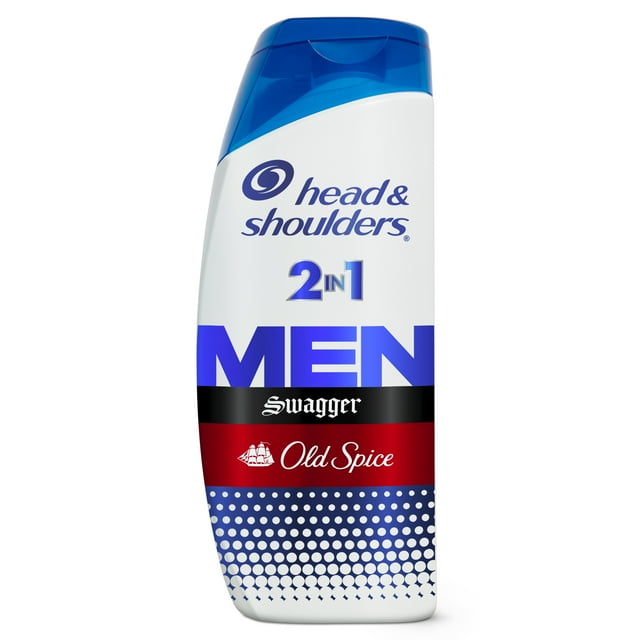Head and Shoulders Mens 2 in 1 Dandruff Shampoo and Conditioner, Old