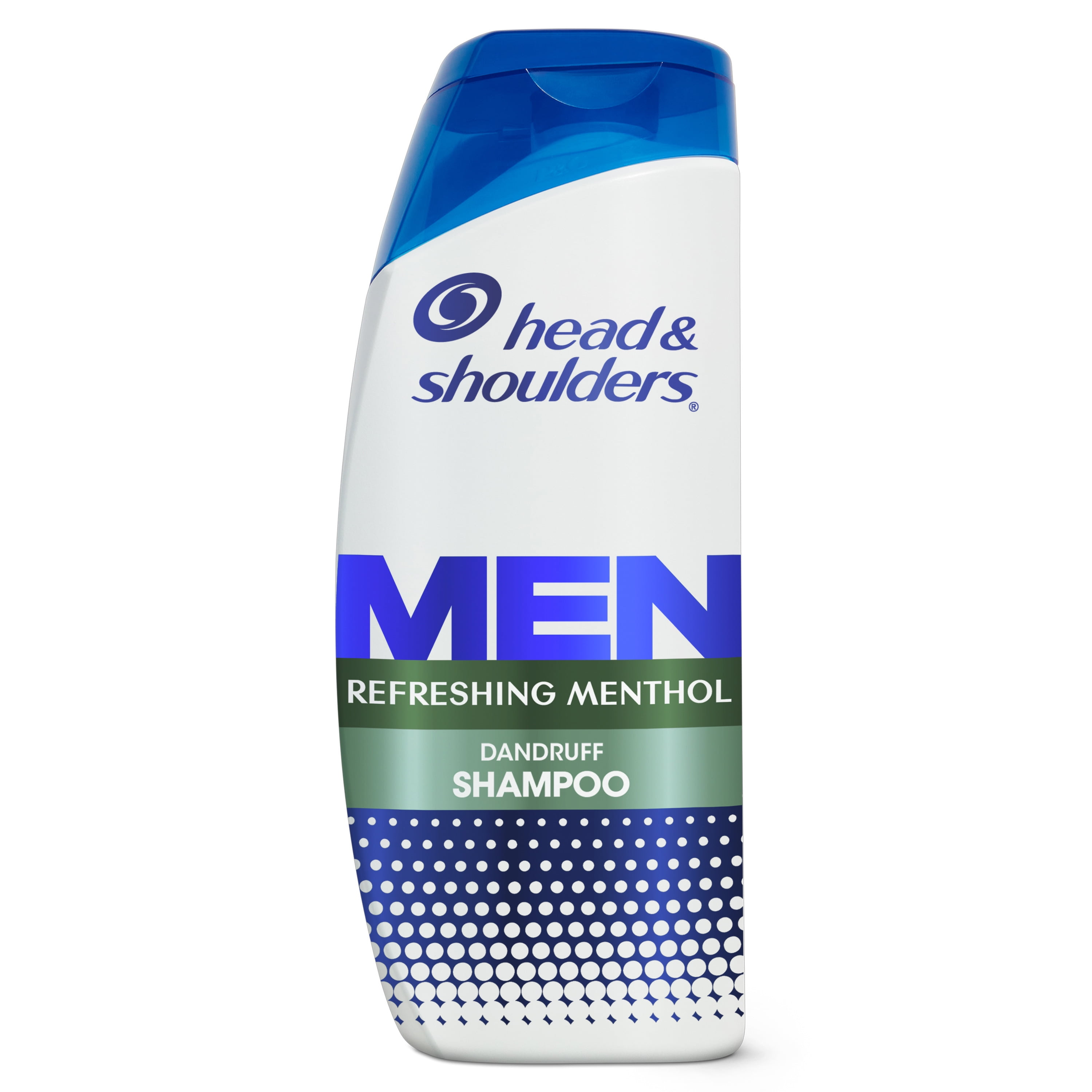 Head and Shoulders Mens Dandruff Shampoo, Refreshing Menthol, 20.7 oz