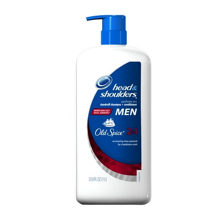 Head and Shoulders Old Spice 2-in-1 Dandruff Shampoo + Conditioner for Men 33.8 Fl Oz