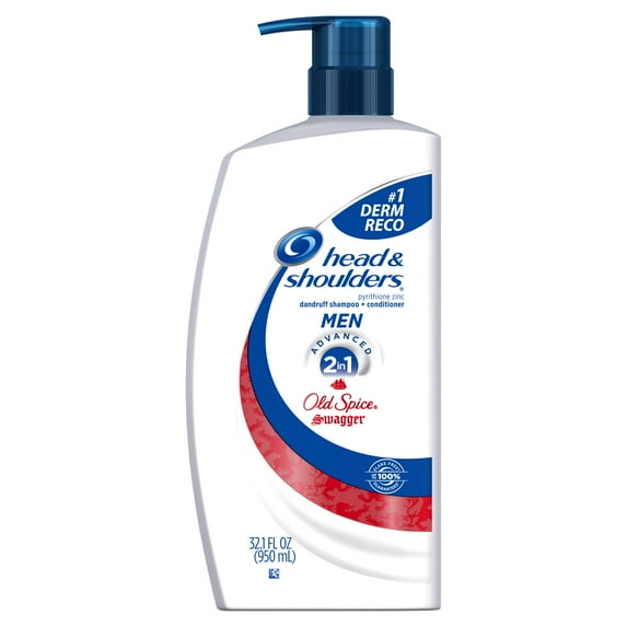 Head and Shoulders Old Spice Swagger 2-in-1 Anti-Dandruff Shampoo + Conditioner for Men 32.1 fl oz