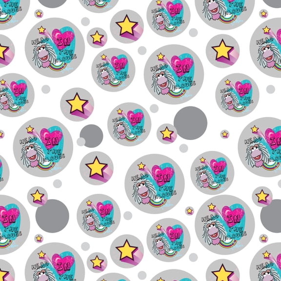 Head in the Clouds Fraggle Rock Mokey Premium Gift Wrap Wrapping Paper Roll