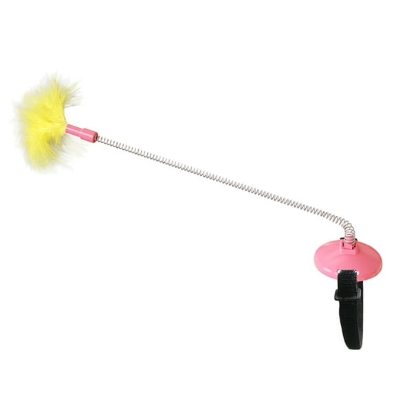 Head-mounted Cat Toy with Feathers Trains and Entertains Cats Reduces Anxiety and Enhances Interaction