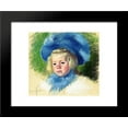 thumbnail image 1 of Head of Simone in a Large Plumes Hat, Looking Left 20x24 Framed Art Print by Mary Cassatt, 1 of 2