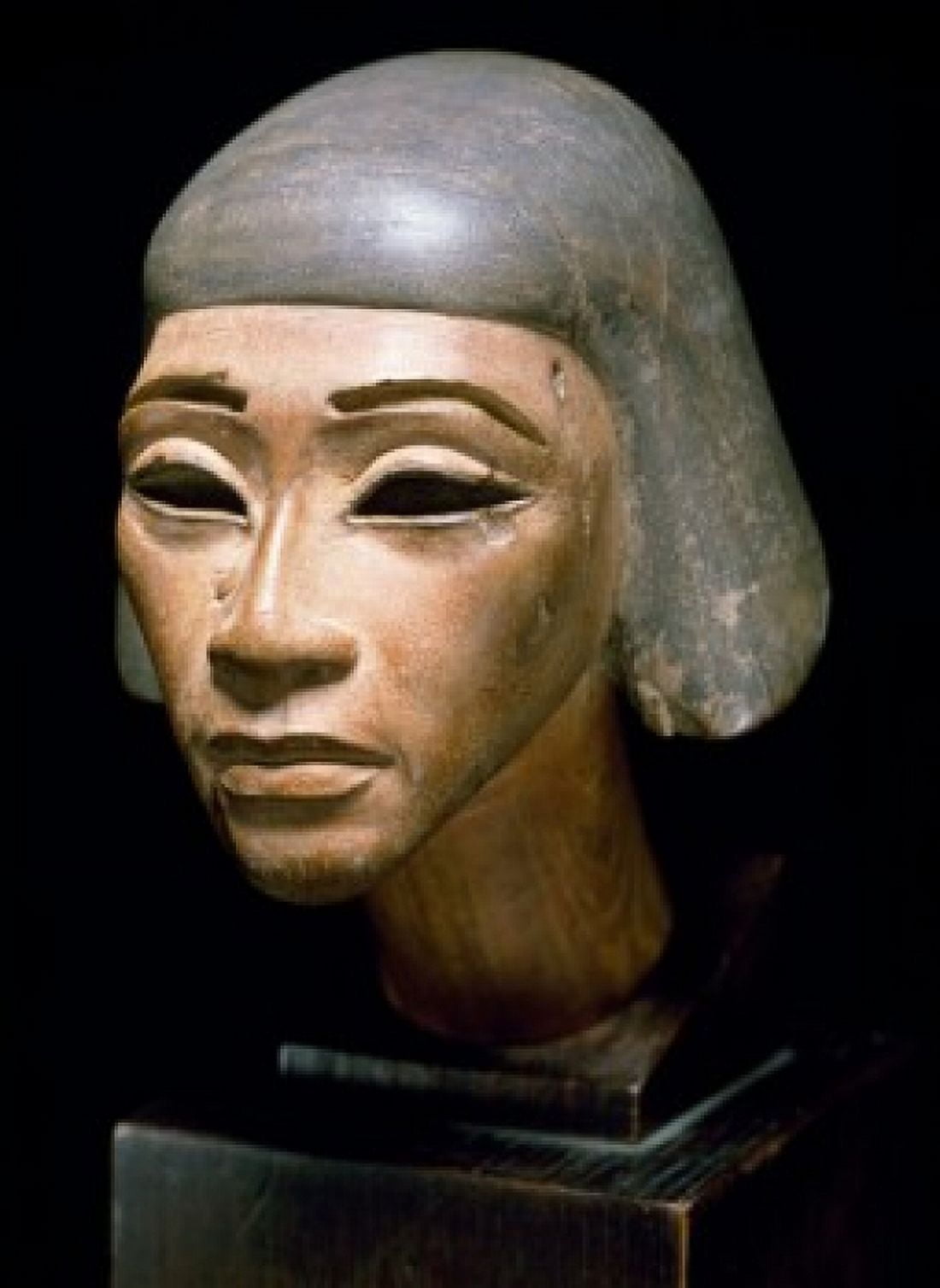 Head of Wood France Paris Musee du Louvre Canvas Art - (18 x 24)
