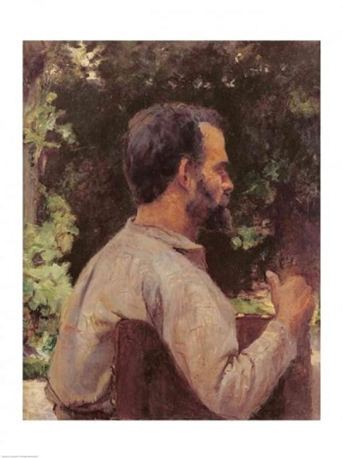 Head of a Man Monsieur Etienne Devismes 1882 Canvas Art - Henri de Toulouse-Lautrec (24 x 36)