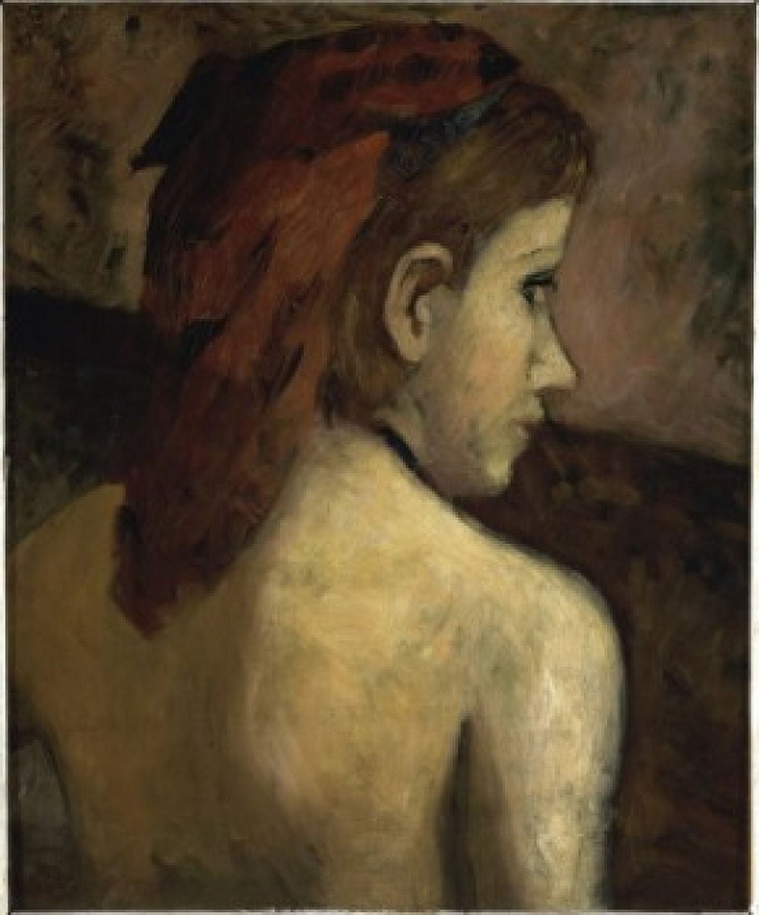 Head of a Young Girl Claude-Emile Schuffenecker (1851-1934 French) Canvas Art - Claude Emile Schuffenecker (18 x 24)