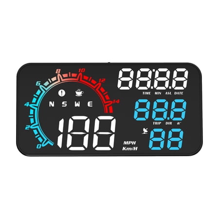 Head up Display for Car Dual Mode Windshield Projection Heads up Display colorful
