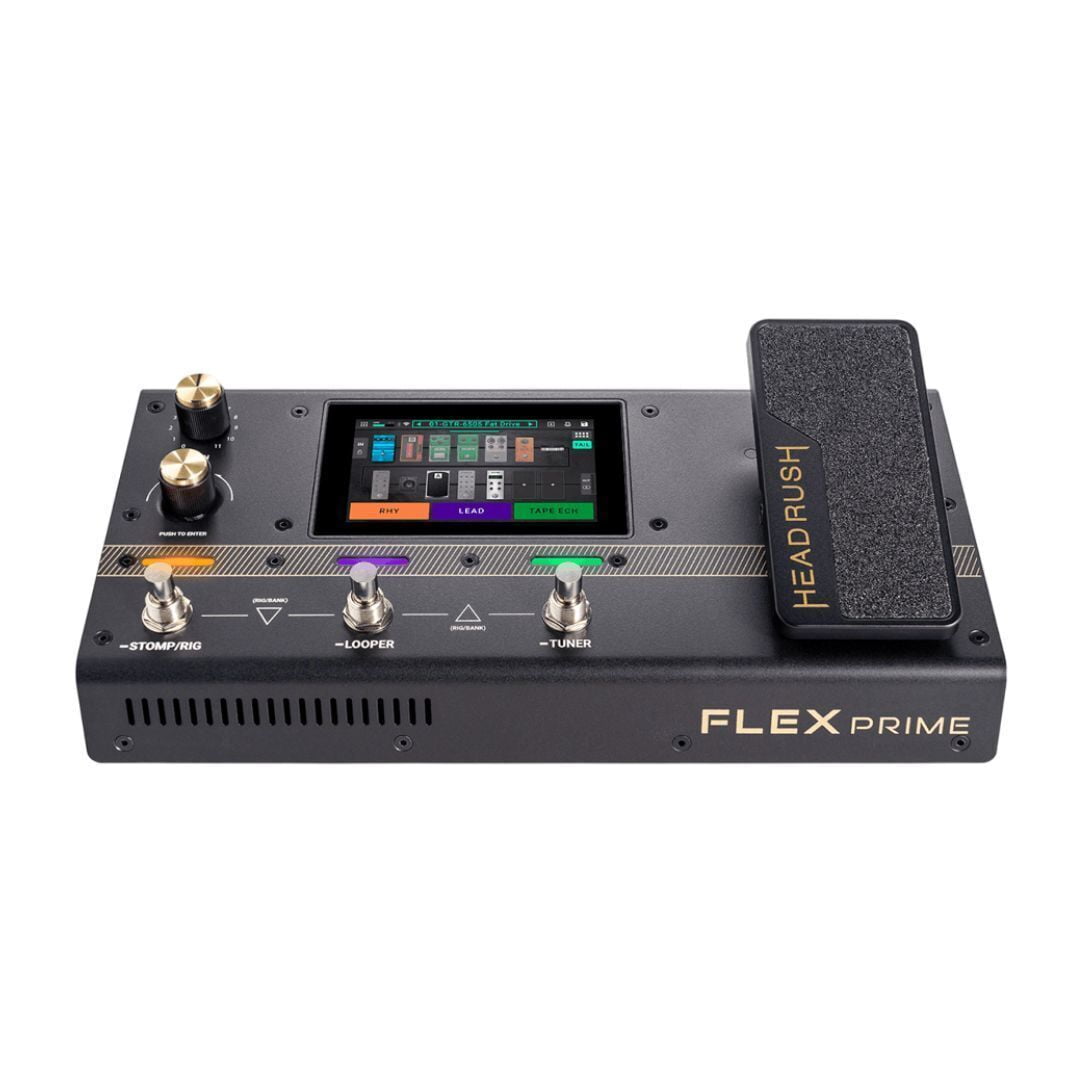 Headrush Flex Prime Compact Multi-FX/Amp Modeler with 4" Touch Screen and Wi-Fi/Bluetooth
