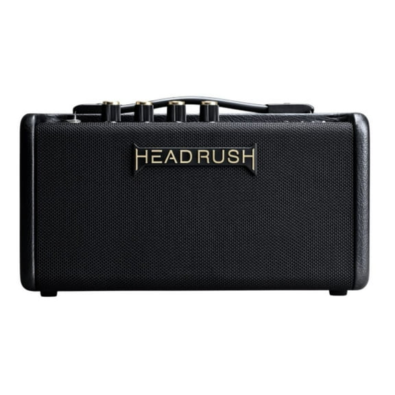 HeadRush FRFR-GO 30W Compact Electric and Bass Guitar Amplifier with Bluetooth and Dual 3-Inch Speakers (Black)
