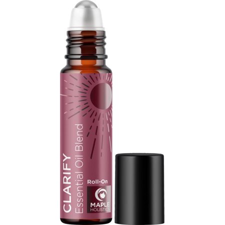 Maple Holistics Clarify Essential Oil Blend Headache Roll-On, 3 Pack