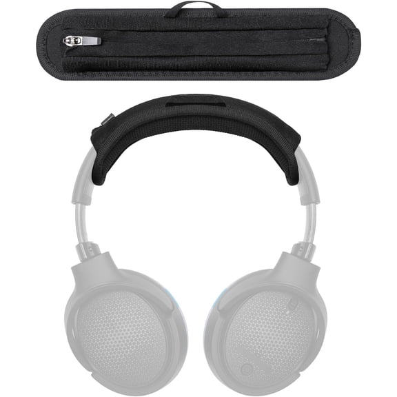 Headband Cushion Cover Compatible with Audeze Penrose, Penrose X, Mobius Headsets, Audeze Sine Planar Magnetic Headphones, HyperX Cloud Orbit S Gaming Headset, 6mm Thick Cushion, Hanging Loop