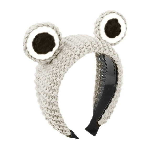 Headband - Cute Cartoon Animal Headwear for Beauty Regimen Elastic Stretchy Hairband for Face Washing and Yoga Makeup Accessory