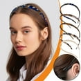 thumbnail image 1 of Headband Designed for Eyewear Users, No Pressure Fashion Hairband for Women, Comfortable Headache Free Headband for Daily Wear, Stylish Thin Hair Accessory for Girls and Professionals, by UKHCCC, 1 of 8