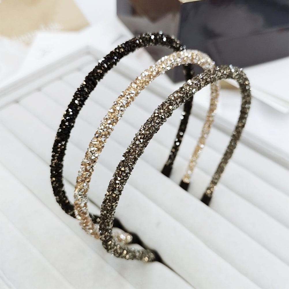 Headband Headbandsglitter Styling Haircolorful Beaded  display picture 3