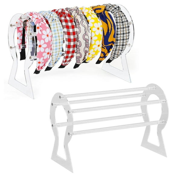 Headband Holder, Clear Jewelry Organizer for Teen Girl Women Gifts, The Perfect Headband Display Organizer
