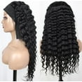 thumbnail image 1 of Headband Loose Deep wave Scarf Human Hair, 1 of 3
