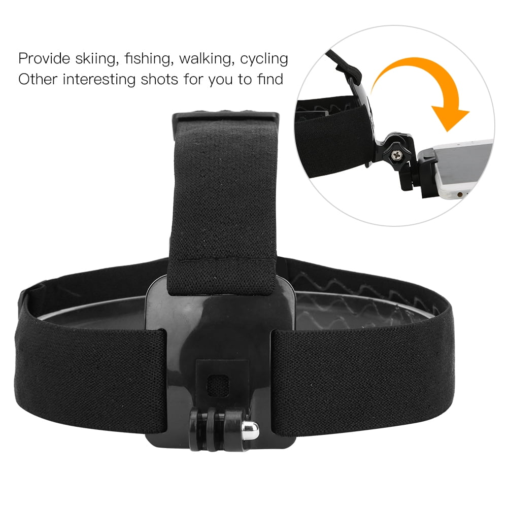 Headband Mount,Shooting Bracket Action Camera Headband Head Shooting