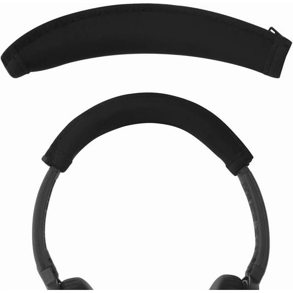 Headband Protector Compatible with Bose QC3, AE2, AE2i, AE2w, SoundTrue on-Ear Headphones Replacement Headband Cover, Flex Fabric Head Pad Easy DIY Installation (Black)