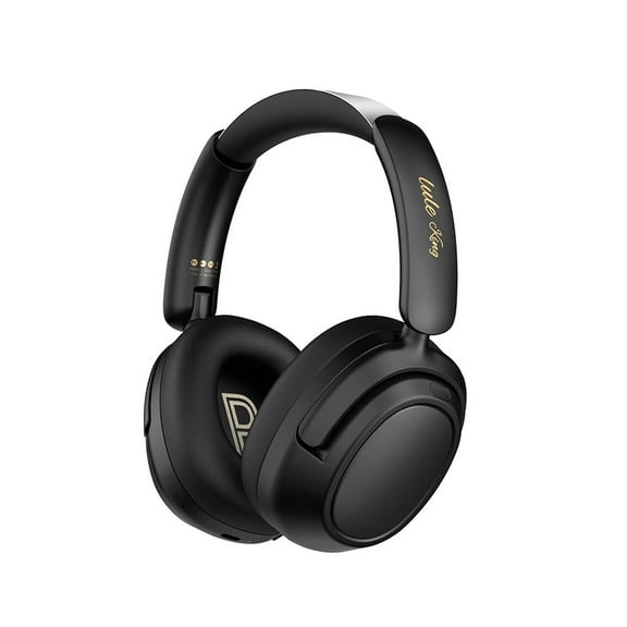 Headband Smart Noise Cancelling Headphone,Wireless Over Ear Bluetooth Headphones with Microphone,Double-mode active Headphone Comfort Fit Foldable Ear Cups