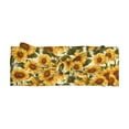 thumbnail image 1 of Headbands Baby Girls Bows - Romantic Elegant Sunflower Stretchy Soft Headbands with Hair Bows Head Wrap Hair Accessories For Newborn Baby Girls Infant Toddlers Kids, 1 of 5