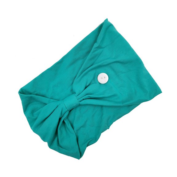 Headbands For Women! WQQZJJ Headwraps For Women Knotted Hair Band Ladies Anti-stroke Mask Headband Button Hair Band Gifts On Clearance