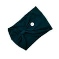 thumbnail image 1 of Headbands For Women! WQQZJJ Headwraps For Women Knotted Hair Band Ladies Anti-stroke Mask Headband Button Hair Band Gifts On Clearance, 1 of 1