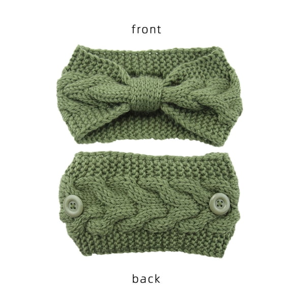 Headbands For Women! WQQZJJ Headwraps For Women Unisex Hair Accessories Elastic Knitted Thermal Sport Head Hairband Sweet Girls Gifts On Clearance