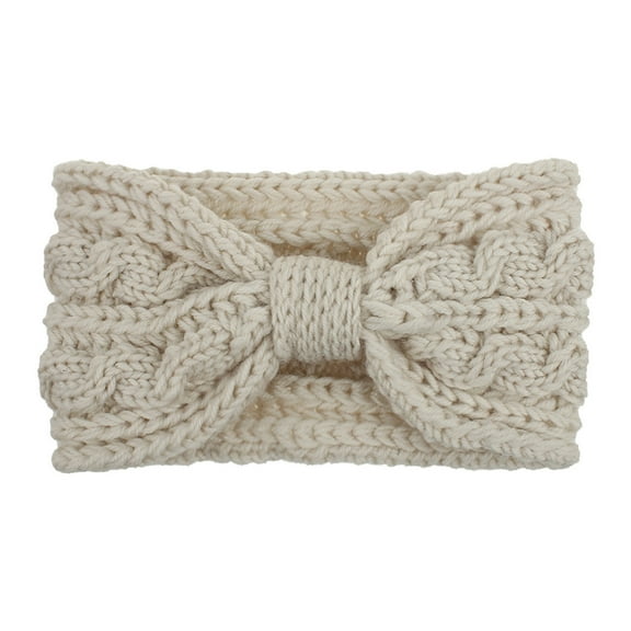 Headbands For Women! WQQZJJ Headwraps For Women Women Fashion Keep Warm Knitting Headband Handmade Sport Hairband Gifts On Clearance
