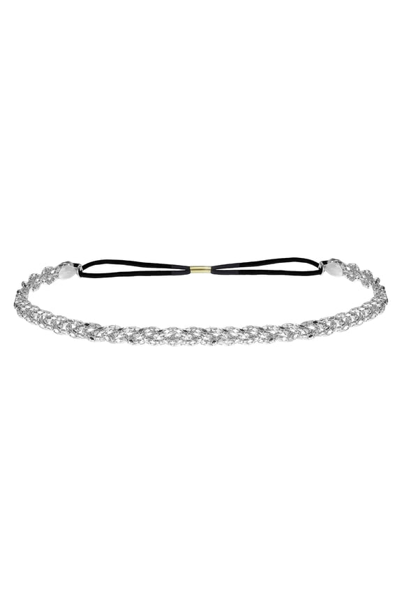Headbands for Women,Universal Shiny Head Chain Elastic Headband – Crystal Glam Hair Accessory for Parties, Weddings, Everyday Wear, Stretchy & Adjustable, Gift Ready Packaging