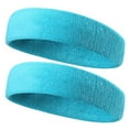 thumbnail image 1 of Headbands for Women Girls Absorption And Sweat Wicking Sports Cotton Thick Pile Cloth Wweat Proof Belt Hair Bands Accessories, 1 of 3