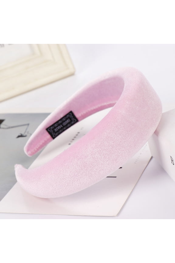 Headbands for Women Non Slip Sponge Velvet Sweet Padded Fashion Hairband Hair Accessories for Women