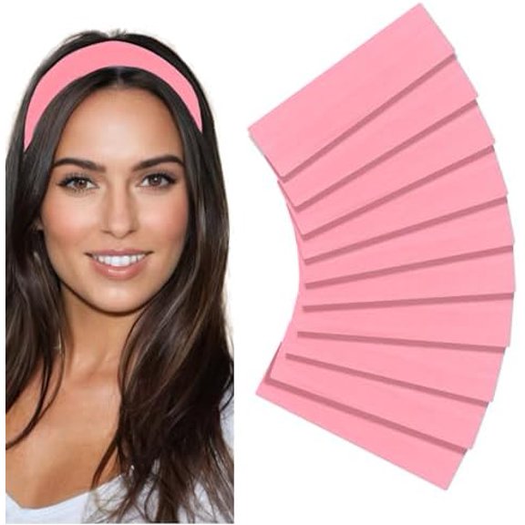 Headbands for Women Stretch Fashion  Bands 10 Pack Non-Slip  Wraps  for , , Yoga, Pilates, Running, Gym Headband, Workouts ()