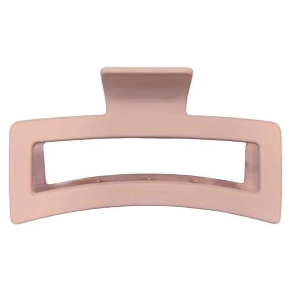 Headbands of Hope Women's Extra Large Rectangular Claw Clip | Blush