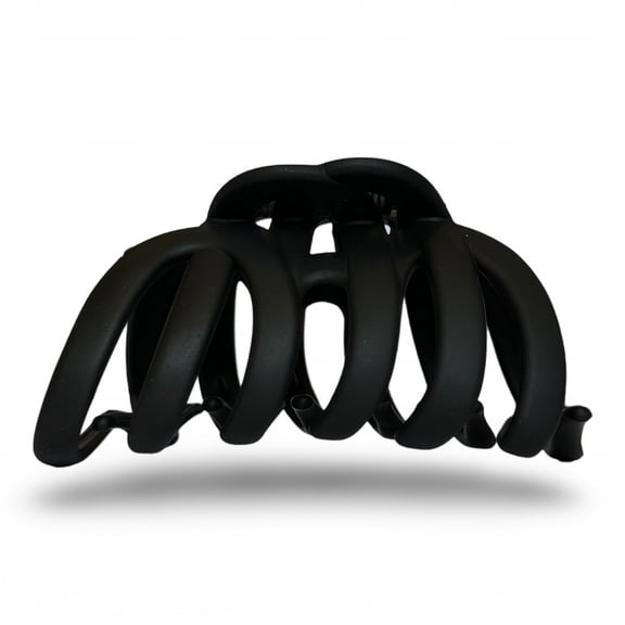 Headbands of Hope Women's Large Matte Octopus Claw Clip | Black