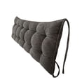 thumbnail image 1 of Headboard Backrest Pillow Long Wedge for Daybed Couch Support - Soft Chenille Reading Bolster Pillow for Bed, Sofa, Floor, and Travel Comfort, 1 of 5