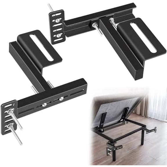 Headboard Bracket Kit for Adjustable Bed Base,Headboard Brackets for Metal Bed Frame,Footboard Extension Kit for Twin, Full ,Queen ,King Size Bed$$Home Decor, Kitchen, & Other