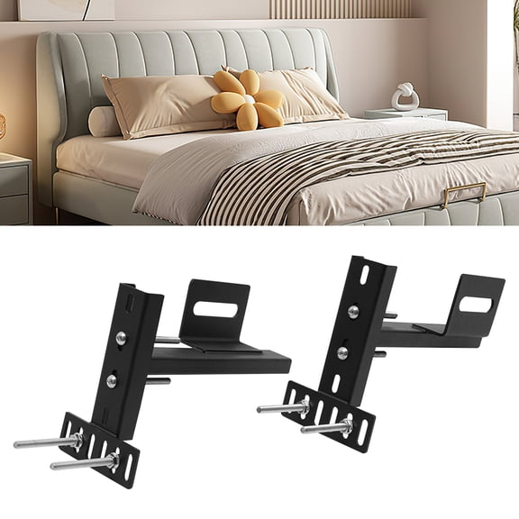 Headboard Brackets Kit for Adjustable Bed Base, Headboard Wall Mounting Brackets