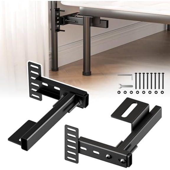 Headboard Brackets for Metal Bed Frame Adjustable Bracket for Headboard with Footboard Extension Kit Fit Twin Full Queen King Size Bed$$Home Decor, Kitchen, & Other