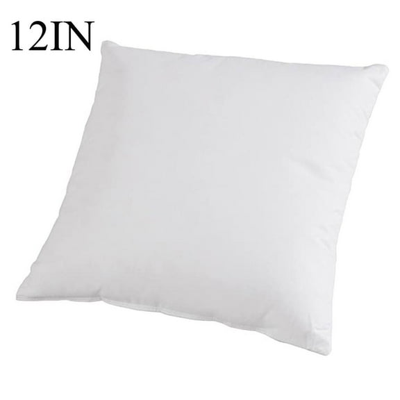 Headboard Cushion Core,Throw Pillow Inserts,Square Cushion Inner Soft Fluffy Plump Stuffer Cushion Pads White Decorative Pillow Inserts Non-woven Cloth(White 12*12in)from ANMUYUM