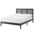thumbnail image 1 of Headboard, Full Size, Black, Wood, Bedroom, Modern Contemporary HB36856, 1 of 12