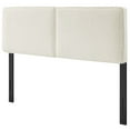 thumbnail image 1 of Headboard, Full Size, Cream Off White, Fabric, French Bedroom, Modern Contemporary HB36840, 1 of 8