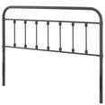thumbnail image 1 of Headboard, Full Size, Metal, Grey Gray, Modern Contemporary Urban Design, Bedroom Master Guest Suite, 1 of 6