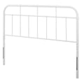 thumbnail image 1 of Headboard, Full Size, Metal, White, Modern Contemporary Urban Design, Bedroom Master Guest Suite, 1 of 6