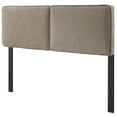 thumbnail image 1 of Headboard, Full Size, Oatmeal, Fabric, French Bedroom, Modern Contemporary HB36841, 1 of 8