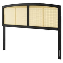 Headboard, Full Size, Wood, Black, Modern Contemporary Urban Design, Bedroom Master Guest Suite