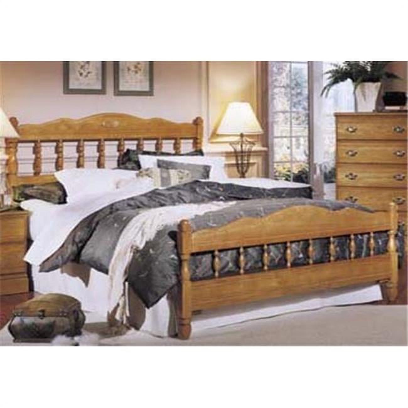 Headboard Golden Oak